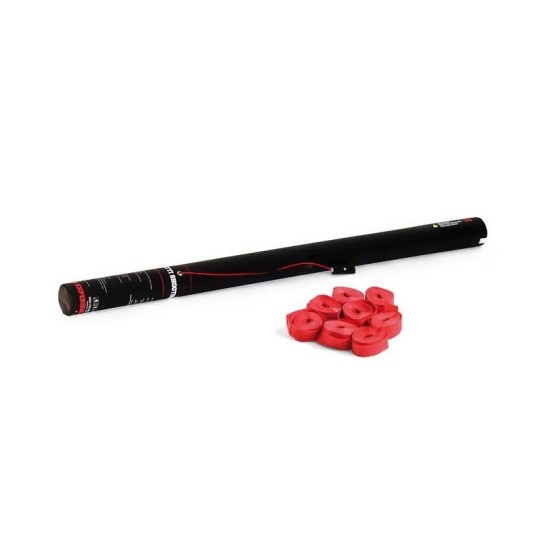 Cannone Elettrico TCM FX Stelle Filanti 80 cm Rosso per Effetti Scenici