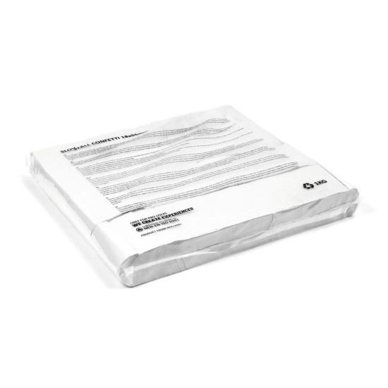 Coriandoli Rettangolari Slowfall TCM FX 55x18mm Bianchi - 1 kg