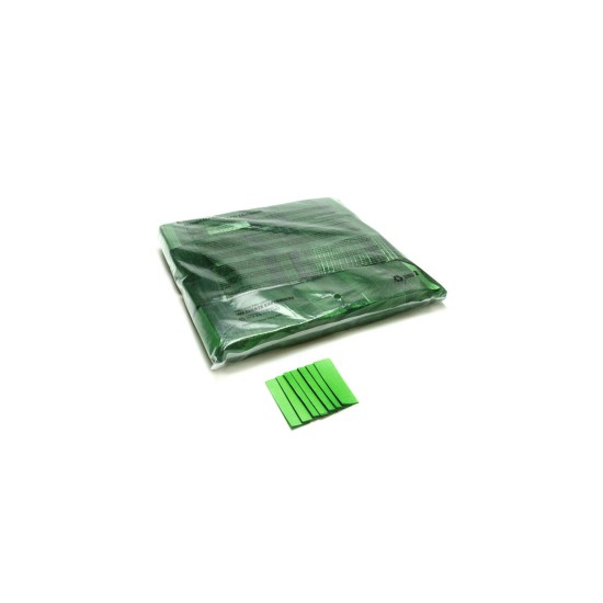 Coriandoli Rettangolari Slowfall Verde Scuro 55x18mm 1kg - Effetto Scenografico per Eventi