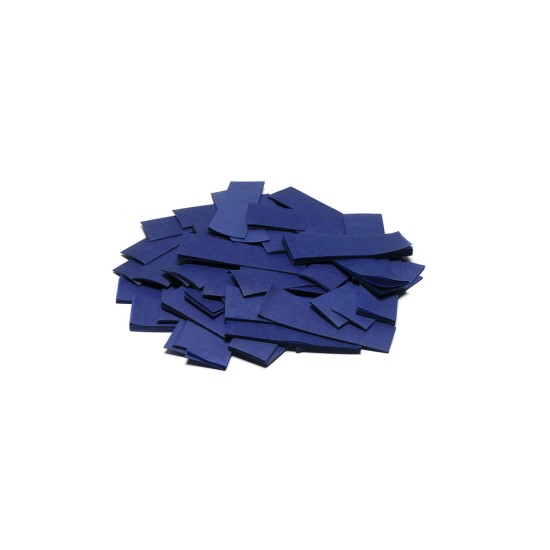 Coriandoli Rettangolari Slowfall Blu Scuro 55x18mm - 1 kg per Effetti Scenografici
