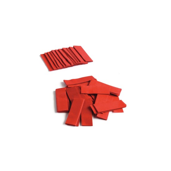 Coriandoli Rettangolari Slowfall 55x18mm Rosso - 1 Kg per Effetti Scenografici e Feste