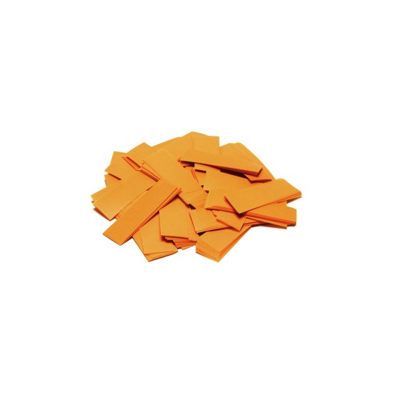 Coriandoli Slowfall Arancioni 55x18mm TCM FX, 1kg - Effetto Spettacolare per Eventi
