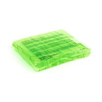 Coriandoli Rettangolari Slowfall 55x18mm Verde Fluo UV per Effetti Speciali, 1 kg