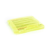 Coriandoli Rettangolari Slowfall Giallo Fluo UV Attivi - 1kg per Eventi e Spettacoli
