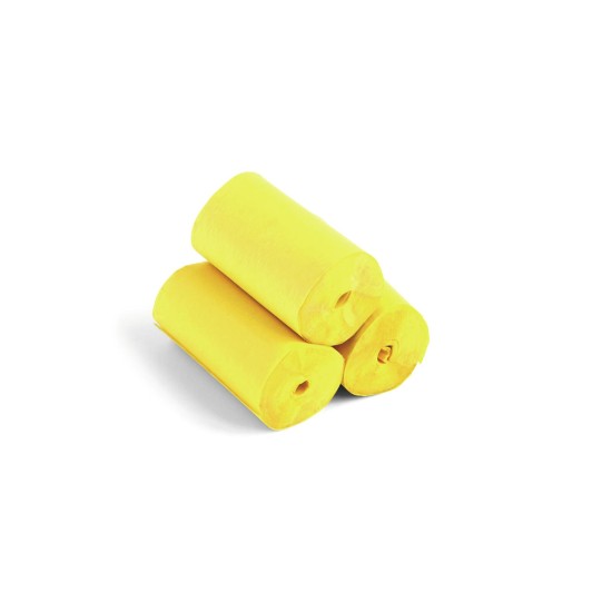 Stelle Filanti Slowfall TCM FX 10m x 5cm - Giallo, Confezione da 10 per Effetti Speciali