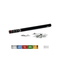 Cannone Sparacoriandoli Manuale 80 cm Argento - Effetto Luce per Eventi e Spettacoli