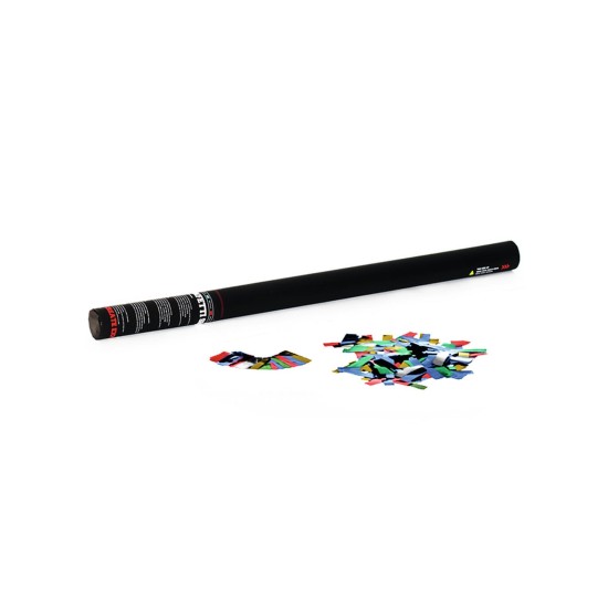 Cannone Sparacoriandoli 80 cm Multicolore Metallizzato per Eventi e Feste