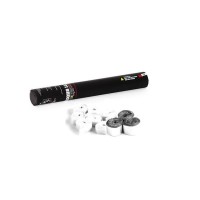 Cannone di Stelle Filanti a Mano TCM FX 50 cm Bianco/Argento