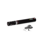Cannone Manuale per Stelle Filanti Argento 50 cm - Effetto Scenografico fino a 12 m