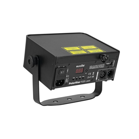 EUROLITE PolarStar RGB Laser con Effetto Stelle Colorate e Aurora Boreale LED