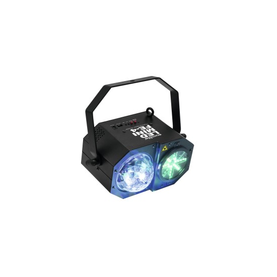 EUROLITE LED Mini FE-4 Hybrid Laserflower: Effetto Luce per Feste con Laser e LED