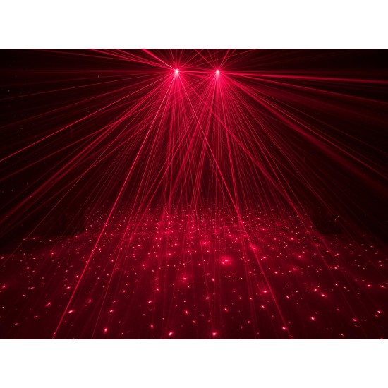 Proiettore LED EUROLITE Multi FX Laser Bar con Effetti DMX e Stroboscopio