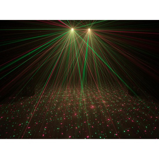 Proiettore LED EUROLITE Multi FX Laser Bar con Effetti DMX e Stroboscopio