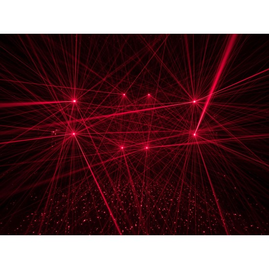 Proiettore LED EUROLITE Multi FX Laser Bar con Effetti DMX e Stroboscopio