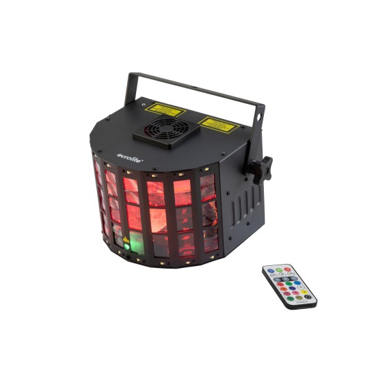 EUROLITE LED Laser Derby MK2: Effetto Luce Professionale con Laser RG e Stroboscopio