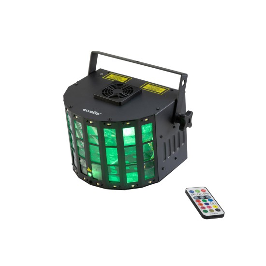 EUROLITE LED Laser Derby MK2: Effetto Luce Professionale con Laser RG e Stroboscopio