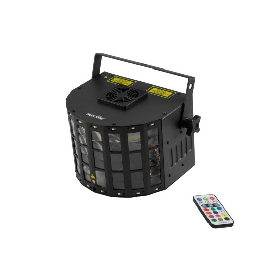 EUROLITE LED Laser Derby MK2: Effetto Luce Professionale con Laser RG e Stroboscopio