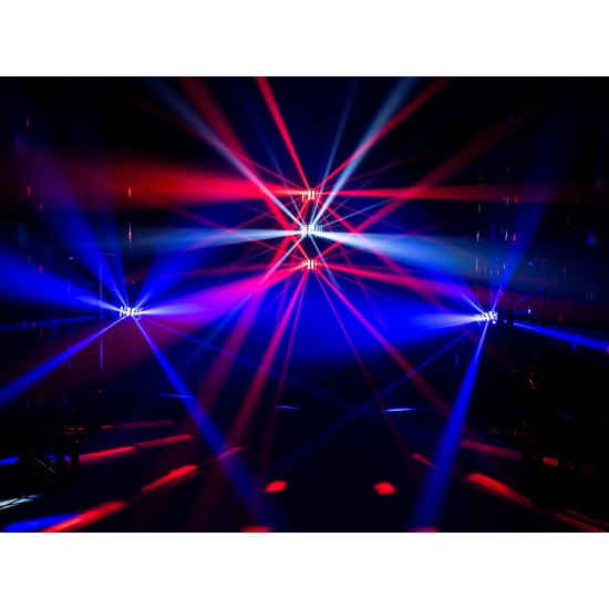 EUROLITE LED Laser Derby MK2: Effetto Luce Professionale con Laser RG e Stroboscopio