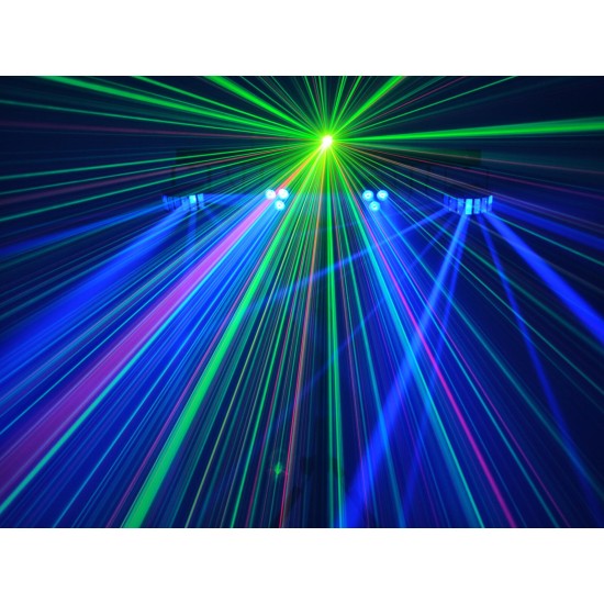 Eurolite LED KLS Laser Bar: Set di Luci FX Professionale con Effetti DMX e Laser