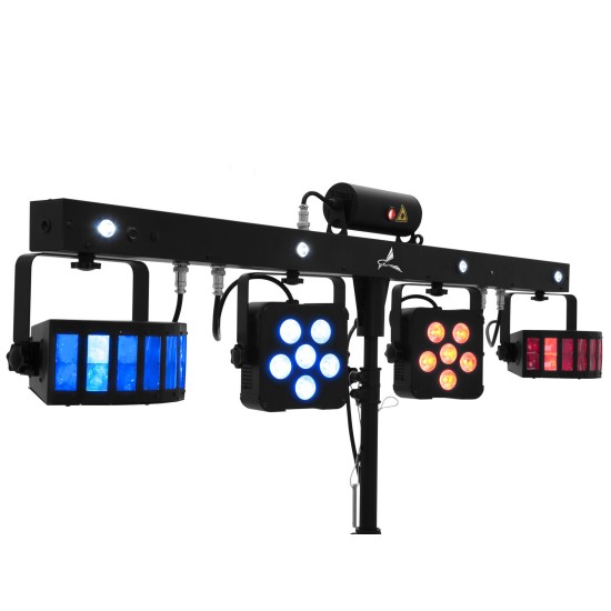 EUROLITE LED KLS Laser Bar PRO: Set di Luci FX per Eventi Professionali