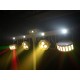 EUROLITE LED KLS Laser Bar FX Set Bianco con Effetti Luce DMX e Proiettore LED