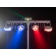 EUROLITE LED KLS Laser Bar FX Set Bianco con Effetti Luce DMX e Proiettore LED