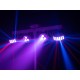 EUROLITE LED KLS Laser Bar FX Set Bianco con Effetti Luce DMX e Proiettore LED