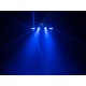 EUROLITE LED KLS Laser Bar FX Set Bianco con Effetti Luce DMX e Proiettore LED