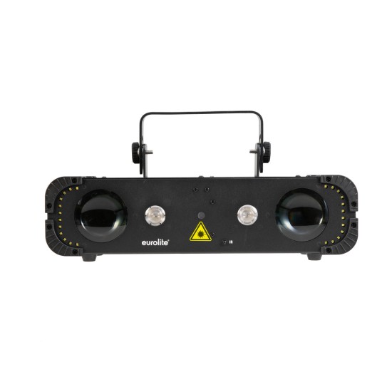 EUROLITE LED Compact Multi FX Laser Bar - Effetto Luce 4in1 DMX per Eventi Professionali