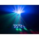EUROLITE LED Compact Multi FX Laser Bar - Effetto Luce 4in1 DMX per Eventi Professionali