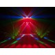 EUROLITE LED Compact Multi FX Laser Bar - Effetto Luce 4in1 DMX per Eventi Professionali