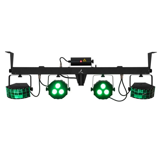 Eurolite LED KLS Laser Bar FX AIR: Sistema di Illuminazione Professionale con Telecomando RF e Effetti Speciali