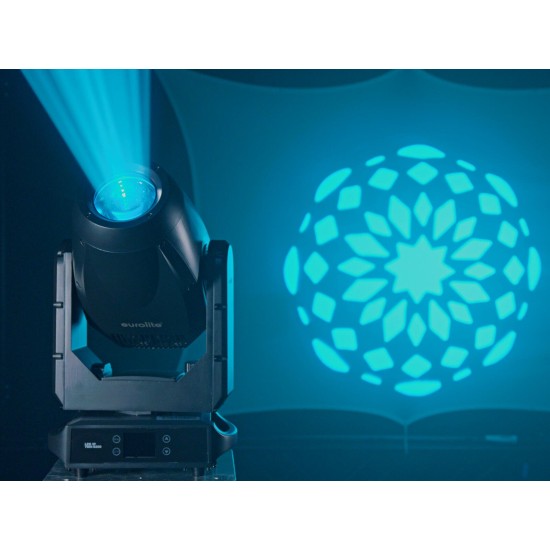 EUROLITE LED IP TMH-S250: Testa Mobile BSW IP65 con LED 250W e Zoom Variabile