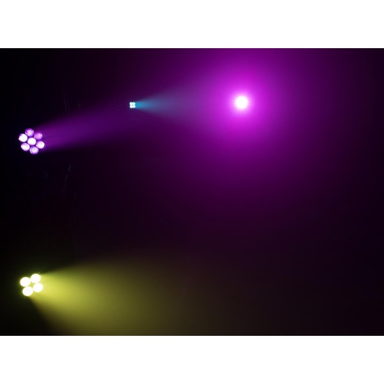 EUROLITE LED TMH-W63 Zoom Wash Testa Mobile RGBW 4in1 con Effetti Luce DMX