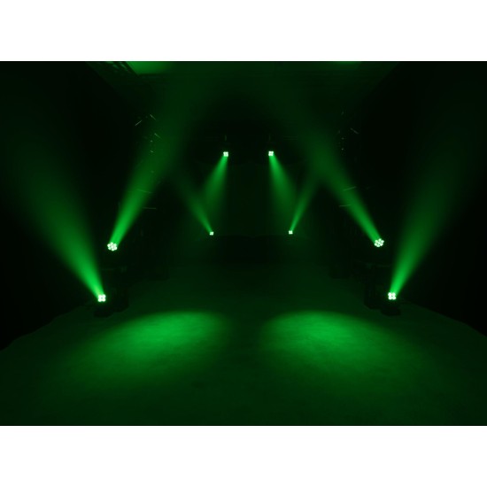 EUROLITE LED TMH-W63 Zoom Wash Testa Mobile RGBW 4in1 con Effetti Luce DMX