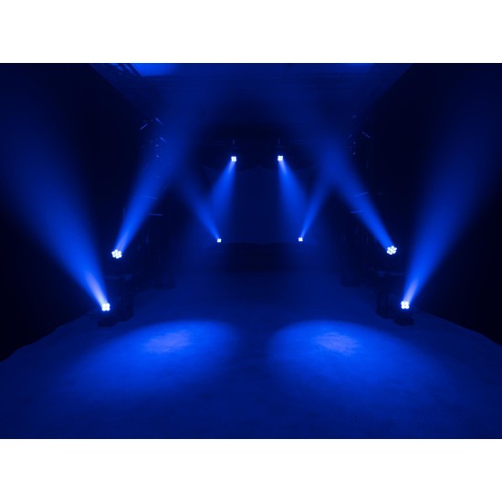 EUROLITE LED TMH-W63 Zoom Wash Testa Mobile RGBW 4in1 con Effetti Luce DMX