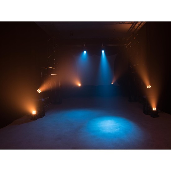 EUROLITE LED TMH-W63 Zoom Wash Testa Mobile RGBW 4in1 con Effetti Luce DMX