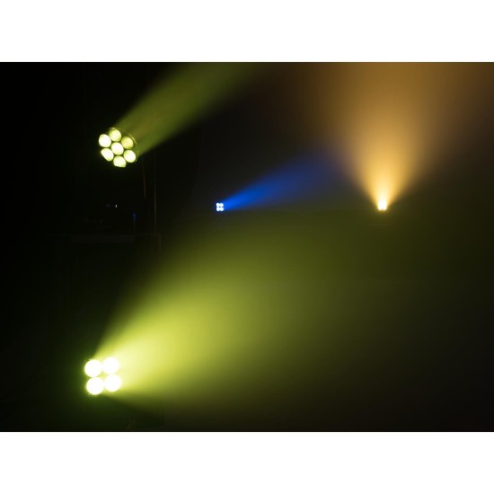 EUROLITE LED TMH-W63 Zoom Wash Testa Mobile RGBW 4in1 con Effetti Luce DMX