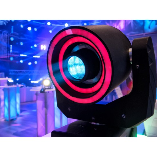 EUROLITE LED TMH-41: Proiettore Spot a Testa Mobile Hypno con Effetto Luce DMX