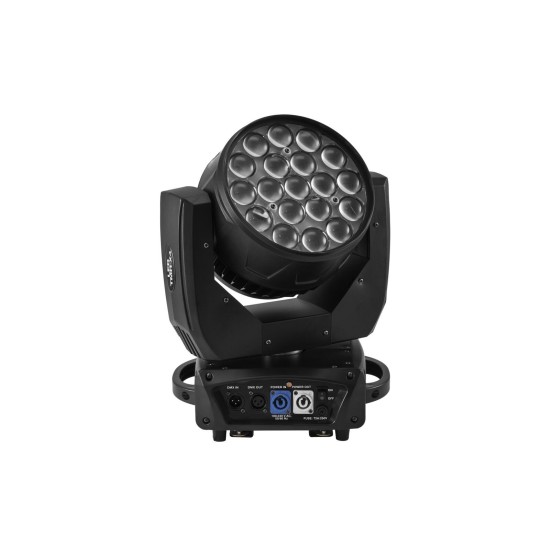 EUROLITE LED TMH-X4 Testa Mobile Wash Zoom RGBW 19x15W per Effetti Luce Professionali