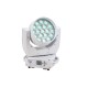 Testa Mobile Eurolite LED TMH-X4 con Zoom Wash, 19 LED RGBW 15W, Bianco