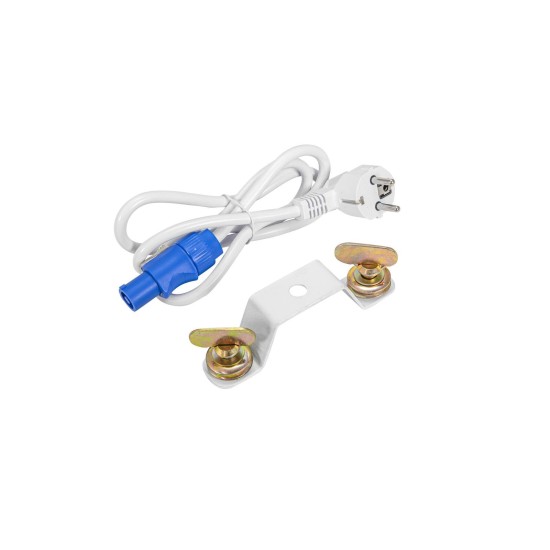 Testa Mobile Eurolite LED TMH-X4 con Zoom Wash, 19 LED RGBW 15W, Bianco