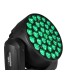EUROLITE LED TMH-W555: Testa Mobile Wash Zoom RGBW con 37 LED per Effetti Scenografici
