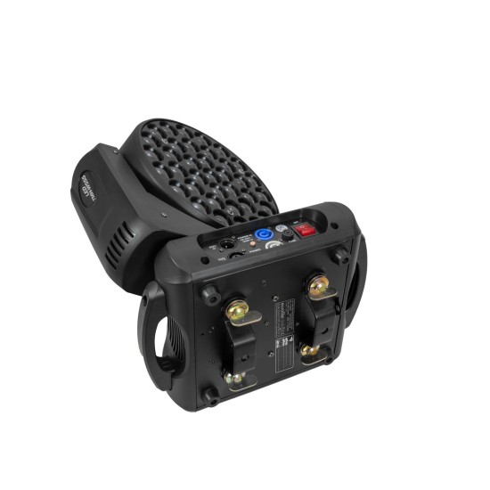 EUROLITE LED TMH-W555: Testa Mobile Wash Zoom RGBW con 37 LED per Effetti Scenografici