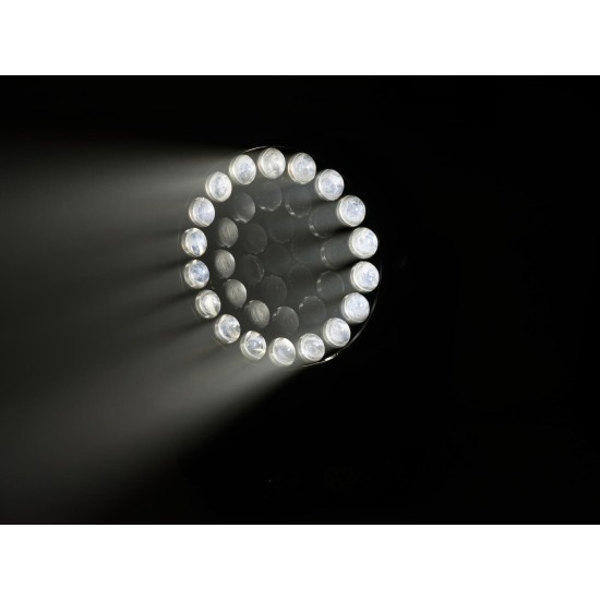 EUROLITE LED TMH-W555: Testa Mobile Wash Zoom RGBW con 37 LED per Effetti Scenografici