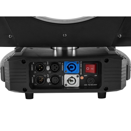 EUROLITE LED TMH-H380: Proiettore LED da Palco con Effetto Luce DMX e Controllo Pixel