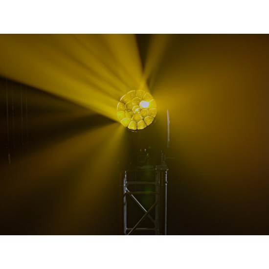 EUROLITE LED TMH-H380: Proiettore LED da Palco con Effetto Luce DMX e Controllo Pixel