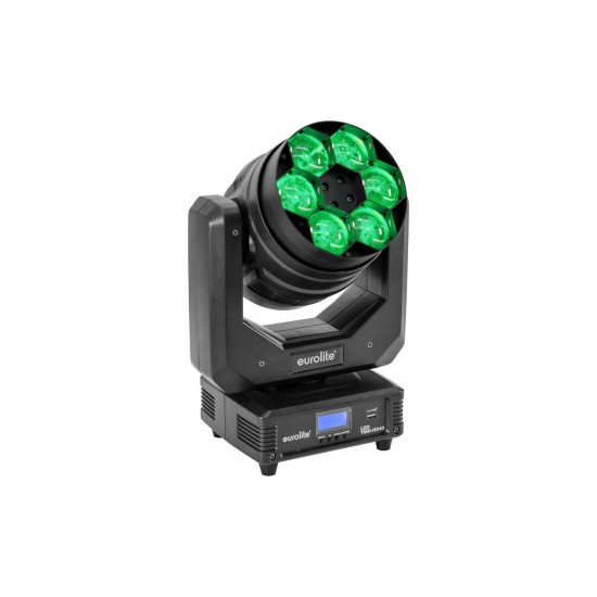 EUROLITE LED TMH-H240: Testa Mobile 3in1 Beam/Wash/Flower con Effetto Luce DMX