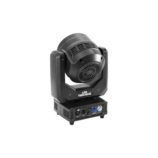 EUROLITE LED TMH-H240: Testa Mobile 3in1 Beam/Wash/Flower con Effetto Luce DMX