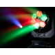 EUROLITE LED TMH-H240: Testa Mobile 3in1 Beam/Wash/Flower con Effetto Luce DMX